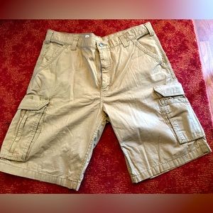 CARHARTT men’s relaxed fit shorts - tan cargo